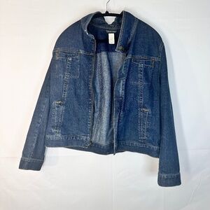 Jones New York Sport Premium Denim Jacket XL Stretch